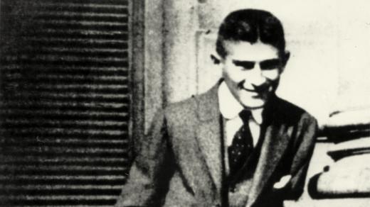 Franz Kafka na Starém městě v Praze