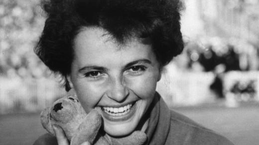 Olga Fikotová na olympiádě v Melbourne