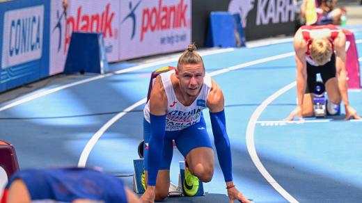 Český běžec Pavel Maslák na ME v atletice 2024 v Římě