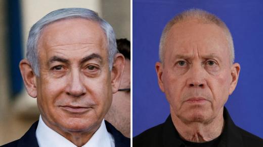 Bejamin Netanjahu a Joav Galant