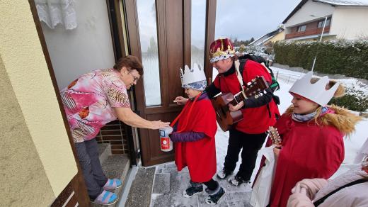 Tříkrálová sbírka v Novém Městě na Moravě