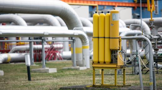 Plynová kompresní stanice Kouřim