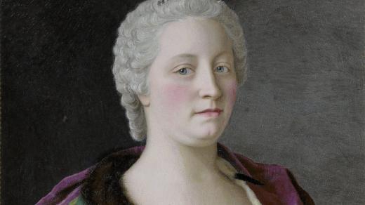 Jean-Etienne Liotard: Maria Theresa, Archduchess of Austria, Queen of Hungary and Bohemia, and Holy Roman Empress; Rijksmuseum; ;
