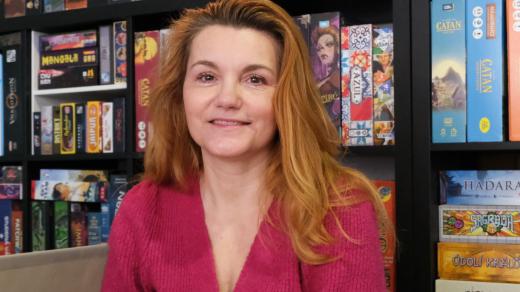 Iva Marešová v rozhlasové kavárně