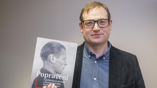 Petr Mallota, historik, kniha Popravení z politických důvodů v komunistickém Československu