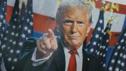 Donald Trump na obálce francouzského deníku Le Monde