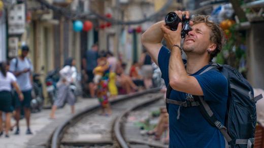 Kameraman a cestovatel Martin Vrbický ve Vietnamu