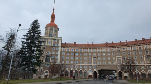 Městský obvod Ostrava-Poruba je známý svou architekturou ve stylu socialistického realismu padesátých let