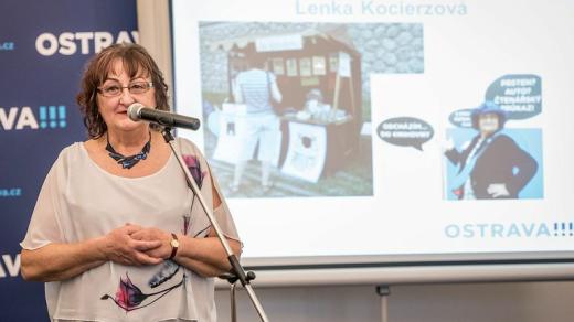 Lenka Kocierzová, ostravská Seniorka roku 2017
