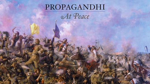 Kapela Propagandhi (přebal nové desky At Peace)