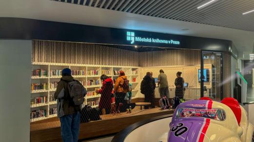 Samoobslužný kiosek na Budějovické