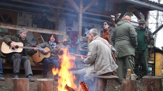 Setkání trampů, Budíkov, Humpolecko