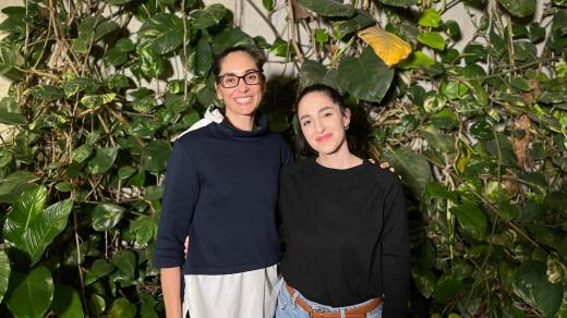 MUDr. Nicol Mardešičová (vlevo) a paní Daniela