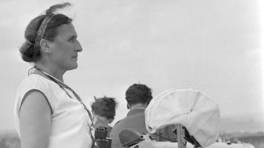 Náčelnice Sokola Marie Provazníková (1948)