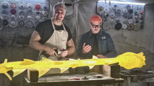 Rony Plesl a Jiří Šín v Bělé pod Bezdězem