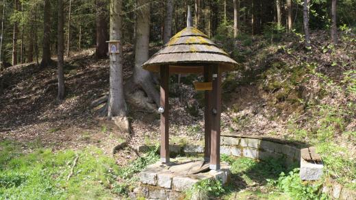 Fuňkova studánka – pramen řeky Blaty