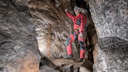 Bílé dómy v Loupežnické jeskyni v Labských pískovcích