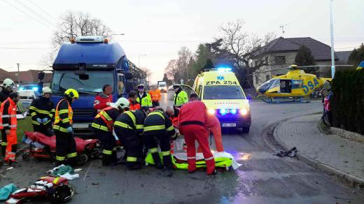 Vážná dopravní nehoda v Tuněchodech