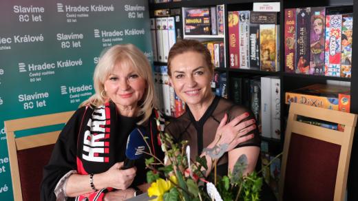Hanka Kynychová hostem Lady Klokočníkové v rozhlasové kavárně