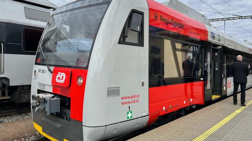 Modernizovaný vlak RegioSpider