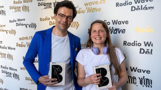 Jan Němec a Jana Šrámková, kteří společně napsali román Byt