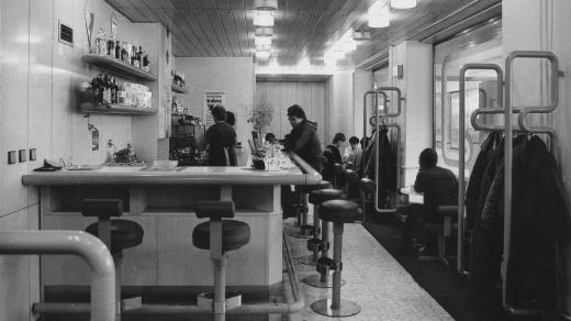 Bar Metro v roce 1986