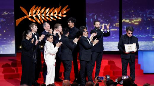 Íránský režisér Džafar Panahí, držitel Zlaté palmy za film Byla to jen nehoda