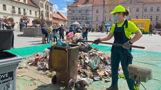 Veřejný rozbor komunálního odpadu v Horažďovicích