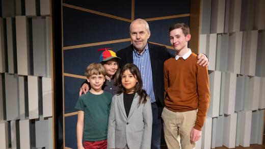 Na dětství v Dismanově souboru vzpomínal moderátor a herec Marek Eben