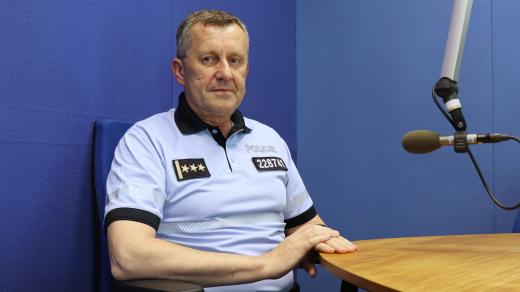 Plukovník Michal Šavrňa, ředitel Krajského ředitelství policie Karlovarského kraje