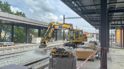 Modernizace trati mezi Bubny a Výstavištěm