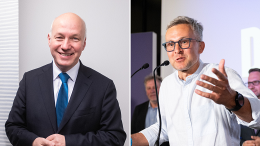 Pavel Fischer (nez.) a Ondřej Krutílek (ODS)