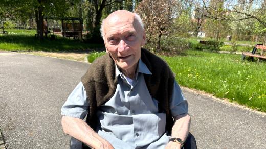 91letý Karel Beran z Čimelic na Písecku