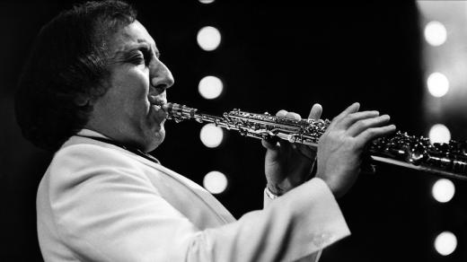 Klarinetista Felix Slováček v roce 1982