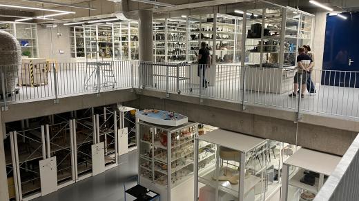 Depozitář Moravské galerie v Brně