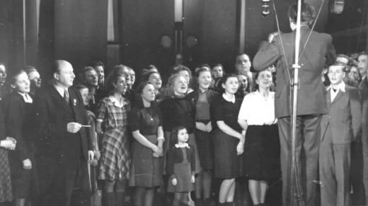 Dismanův dětský rozhlasový soubor v roce 1947