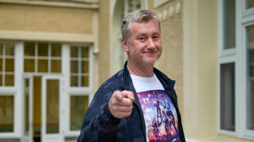 Luboš Mudra z Votic je vášnivý cyklista a zároveň velký patriot