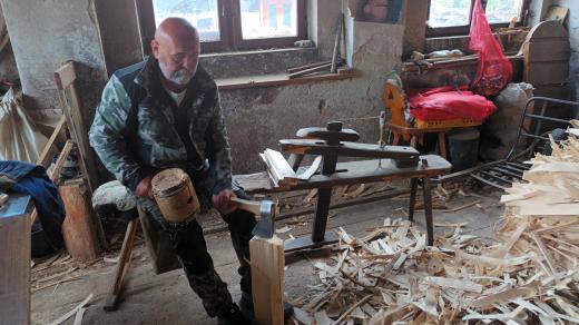 Ludvík Dorňák, šindelář, Velké Karlovice