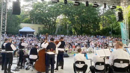 100 let Českého rozhlasu Brno na MFF Strážnice 2024