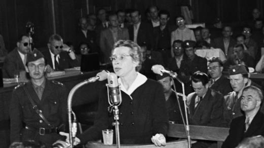 Poslední slova Milady Horákové během vykonstruovaného procesu. Rozsudek nad třinácti lidmi byl vynesený u Státního soudu na Pankráci