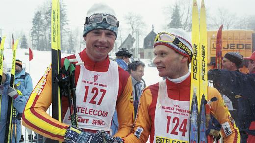 Pavel Benc se Stanislavem Řezáčem