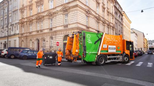 Svoz směsného odpadu