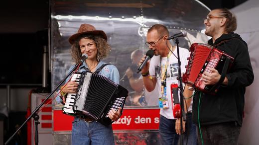 Kaczi a Miroslav Orság na Colours of Ostrava