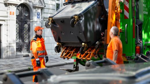 Svoz směsného odpadu