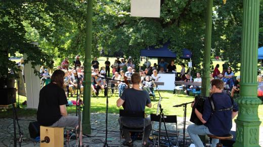 Přímý přenos Českého rozhlasu České Budějovice z hudebního festivalu Okolo Třeboně