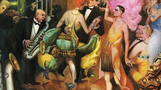 PAL | Metropolis, střední část triptychu německého expresionisty Otto Dixe