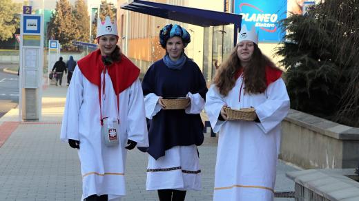 Tříkrálová sbírka v Jindřichově Hradci