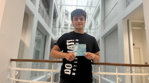 Lukas Tariq ze skupiny Notepecker