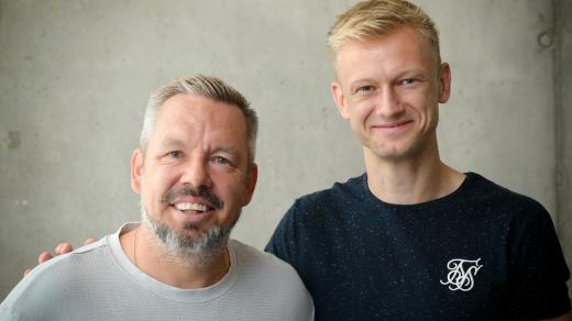 Jaroslav Zelený s Pavlem Horváthem