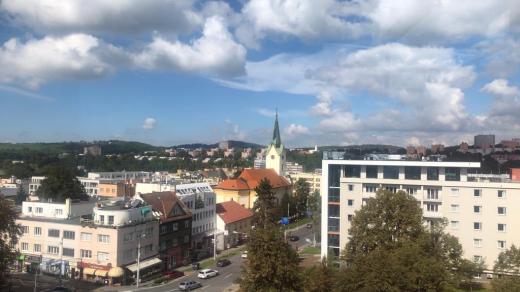 Zlín, kostel, Jižní Svahy, centrum, ilustrační